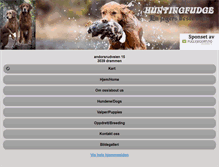Tablet Screenshot of huntingfudge.com